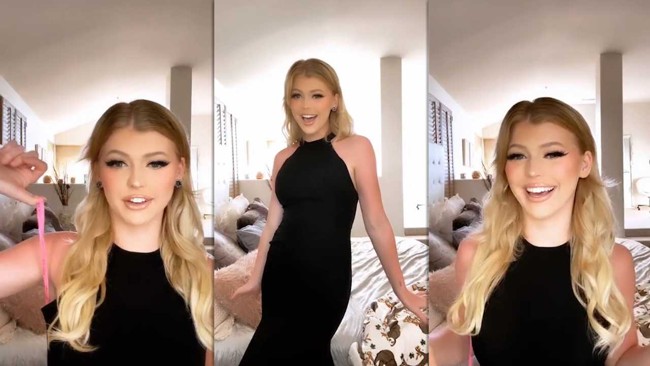 Loren Gray's Instagram Live Stream from May 2nd 2020.