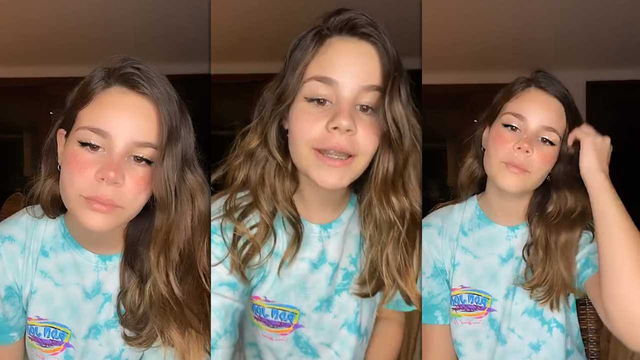 Luara Fonseca's Instagram Live Stream from May 17th 2020.