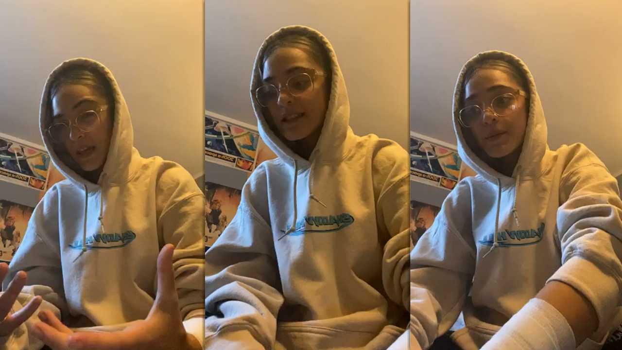 Luna Blaise's Instagram Live Stream from May 4th 2020.