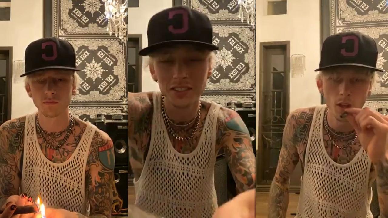 Machine Gun Kelly's Instagram Live Stream from May 24th 2020.