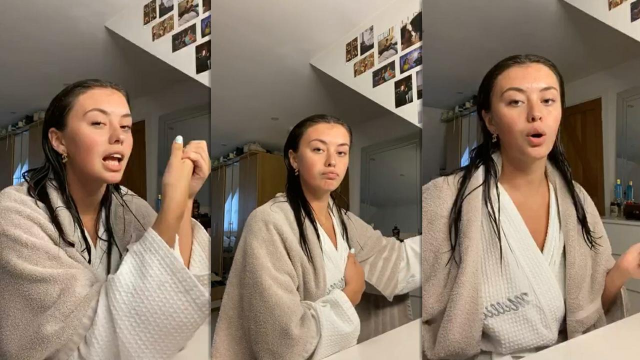 Millie Hannah's Instagram Live Stream from May 28th 2020.