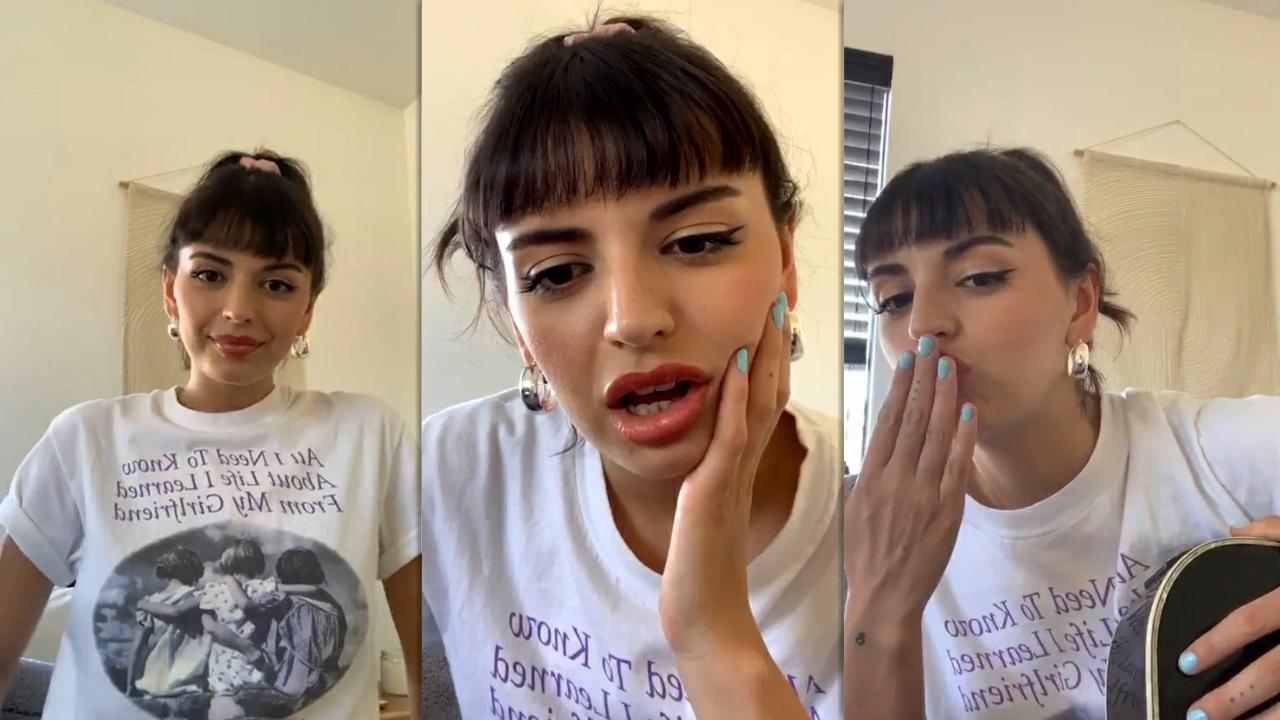 Rebecca Black's Instagram Live Stream from May 15th 2020.