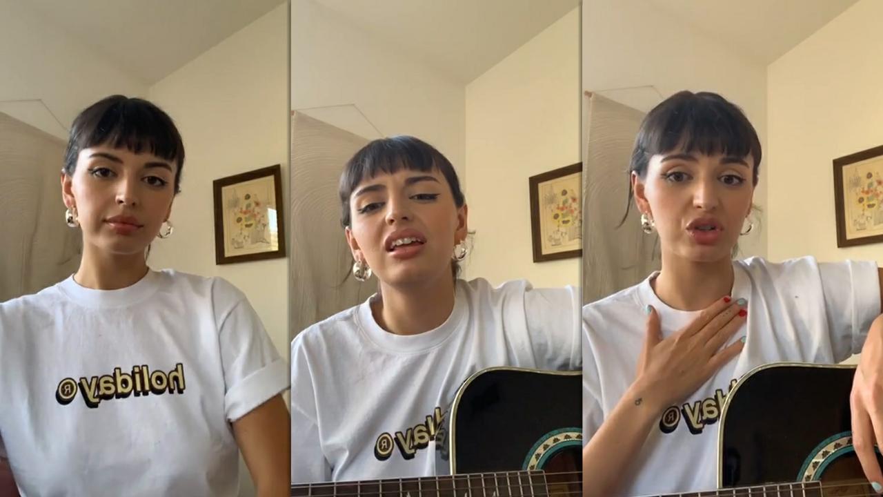 Rebecca Black's Instagram Live Stream from May 23th 2020.