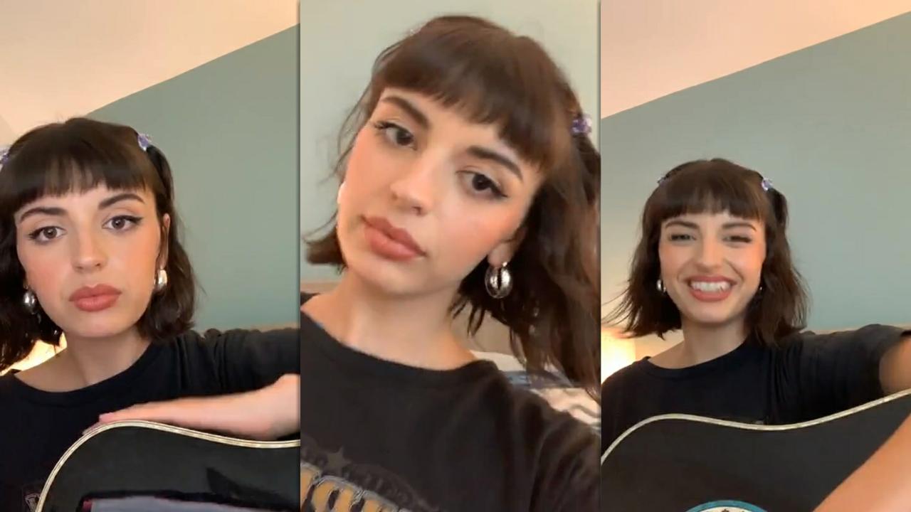Rebecca Black's Instagram Live Stream from May 8th 2020.