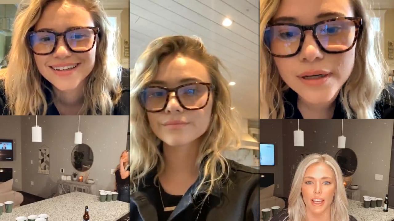 Mykenna Dorn's Instagram Live Stream from May 11th 2020.