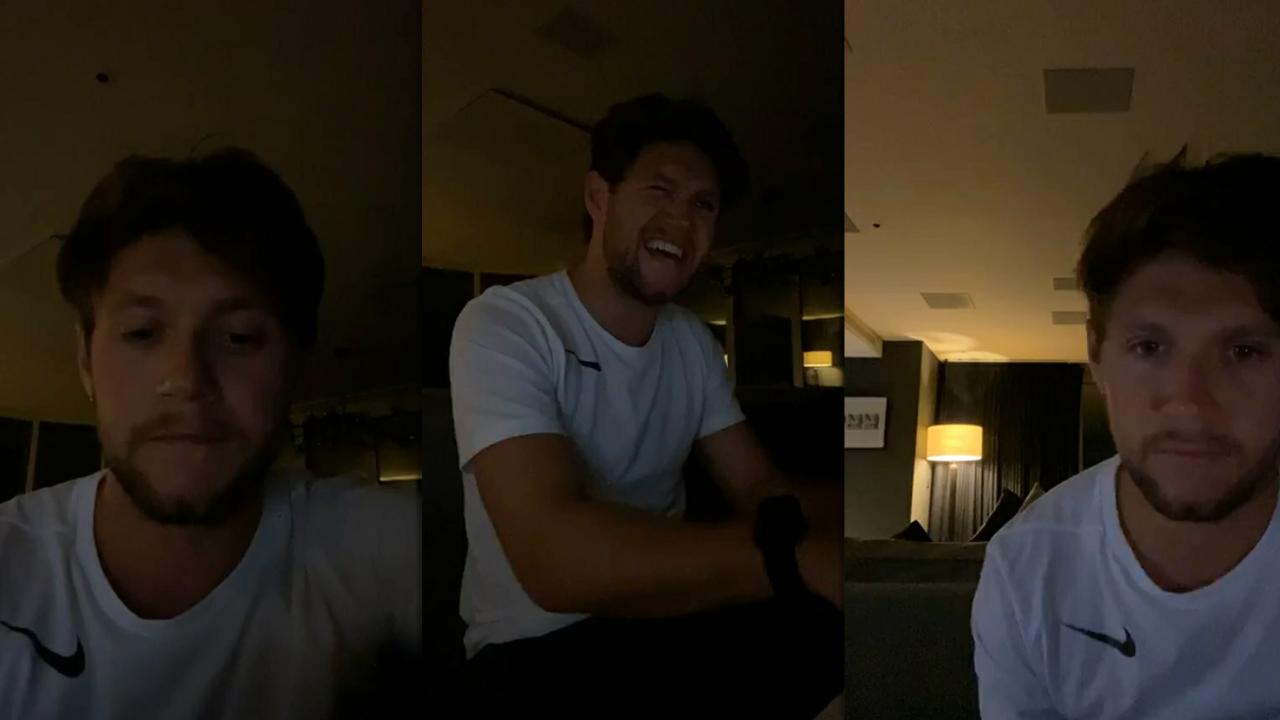 Niall Horan's Instagram Live Stream from May 27th 2020.