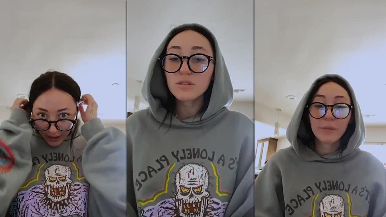 Noah Cyrus Instagram Live Stream from May 19th 2020.