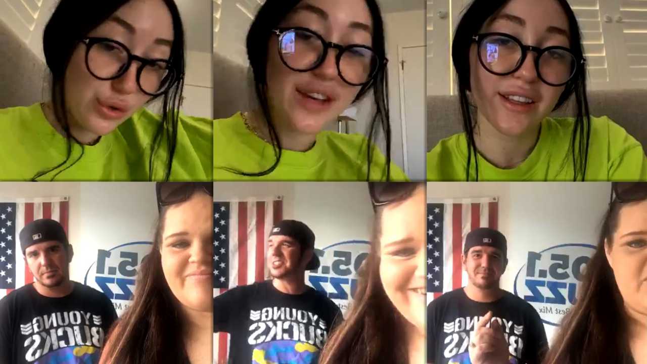 Noah Cyrus Instagram Live Stream from May 21th 2020.