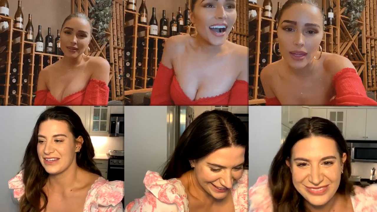 Olivia Culpo's Instagram Live Stream from May 11th 2020.