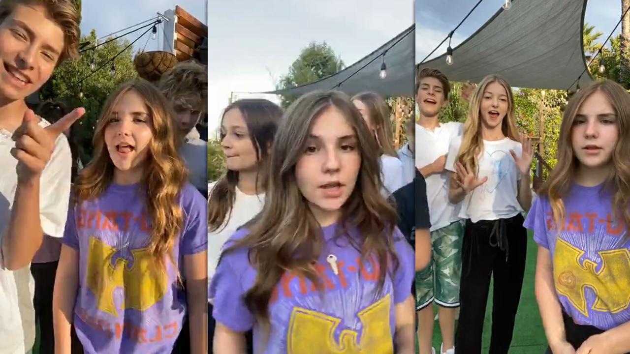 Piper Rockelle's Instagram Live Stream from May 30th 2020.