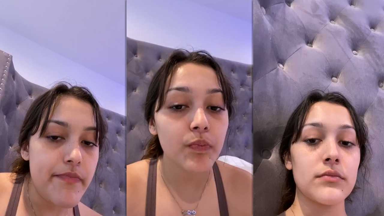 Hailey Orona's Instagram Live Stream from May 28th 2020.