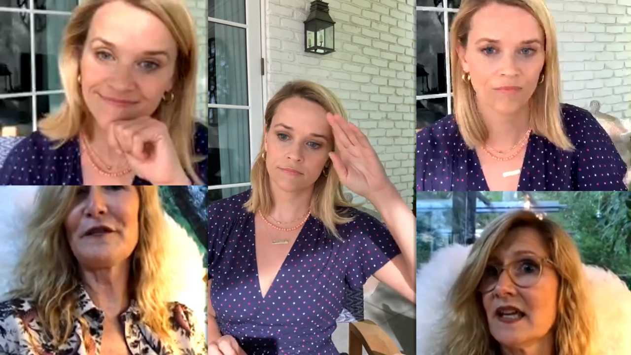 Reese Witherspoon's Instagram Live Stream from May 4th 2020.