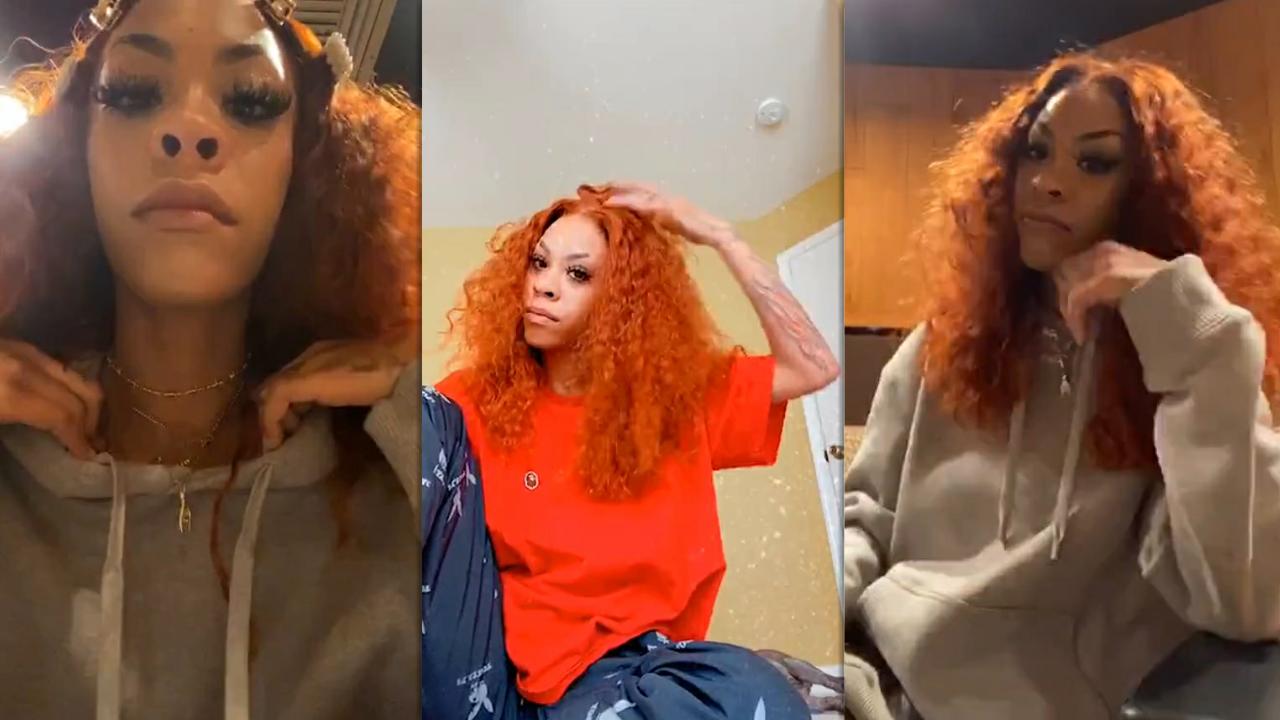 Rico Nasty's Instagram Live Stream from May 12th 2020.