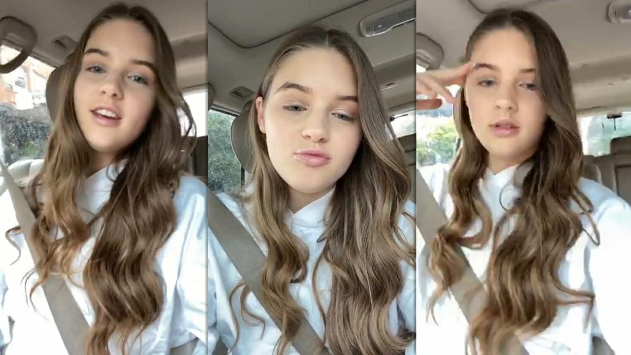 Savannah Clarke's Instagram Live Stream from May 24th 2020.