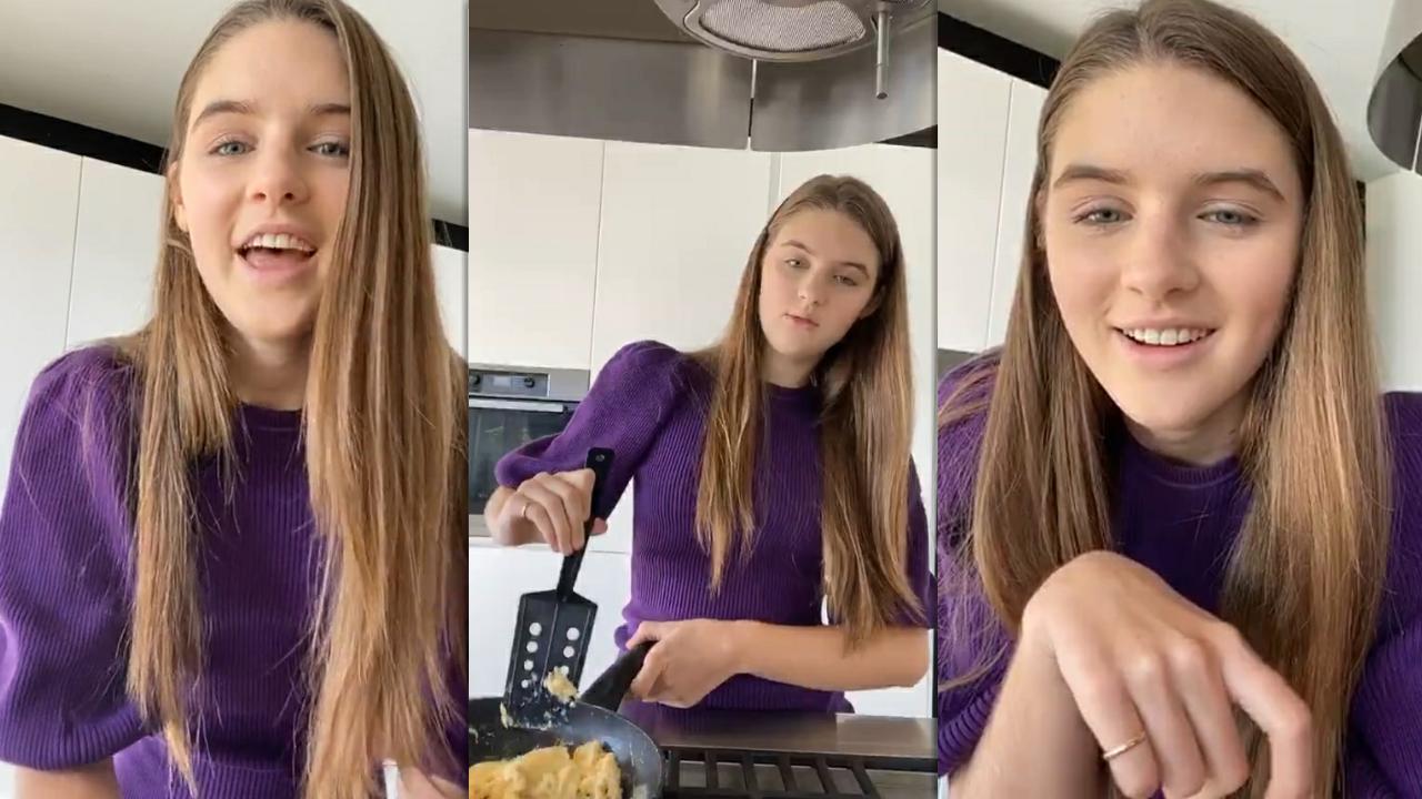 Savannah Clarke's Instagram Live Stream from May 29th 2020.