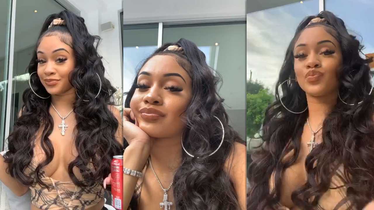 Saweetie's Instagram Live Stream from May 16th 2020.