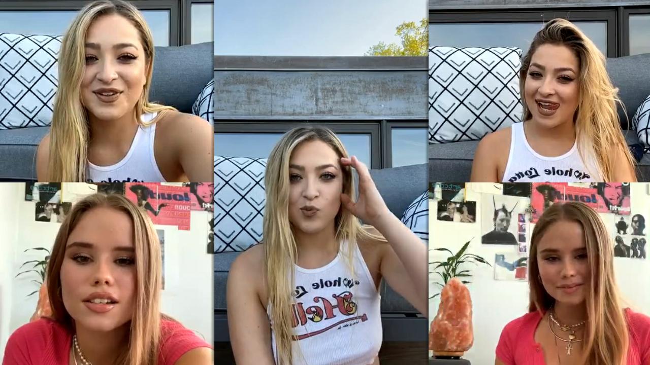 Scarlet Aviram's Instagram Live Stream with Lexee Smith from May 16th 2020.