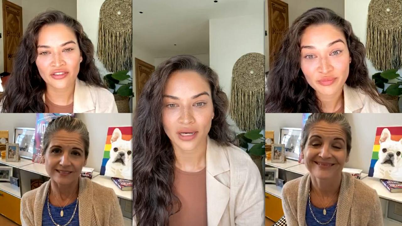 Shanina Shaik's Instagram Live Stream from May 13th 2020.