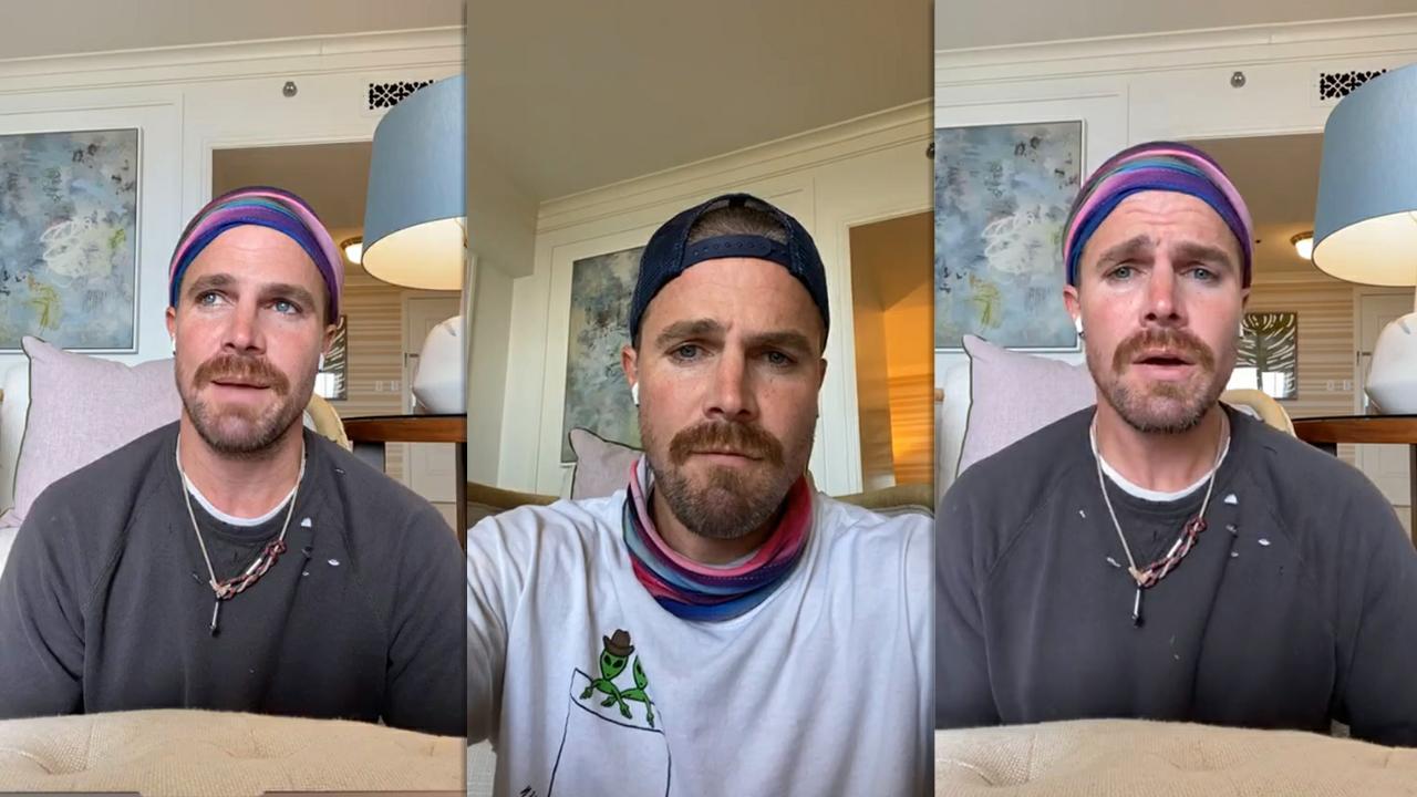 Stephen Amell's Instagram Live Stream from May 26th 2020.