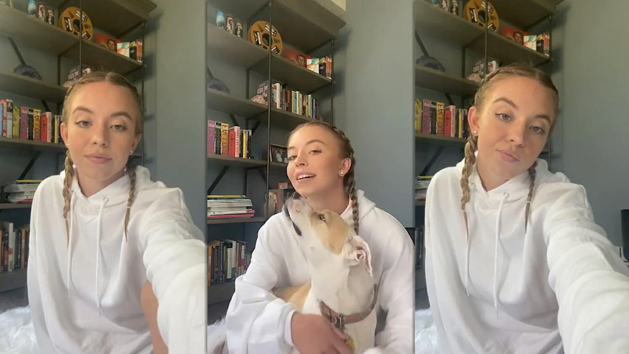 Sydney Sweeney's Instagram Live Stream from May 28th 2020.