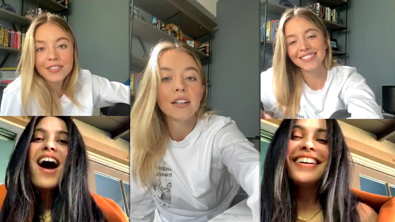Sydney Sweeney's Instagram Live Stream from May 9th 2020.