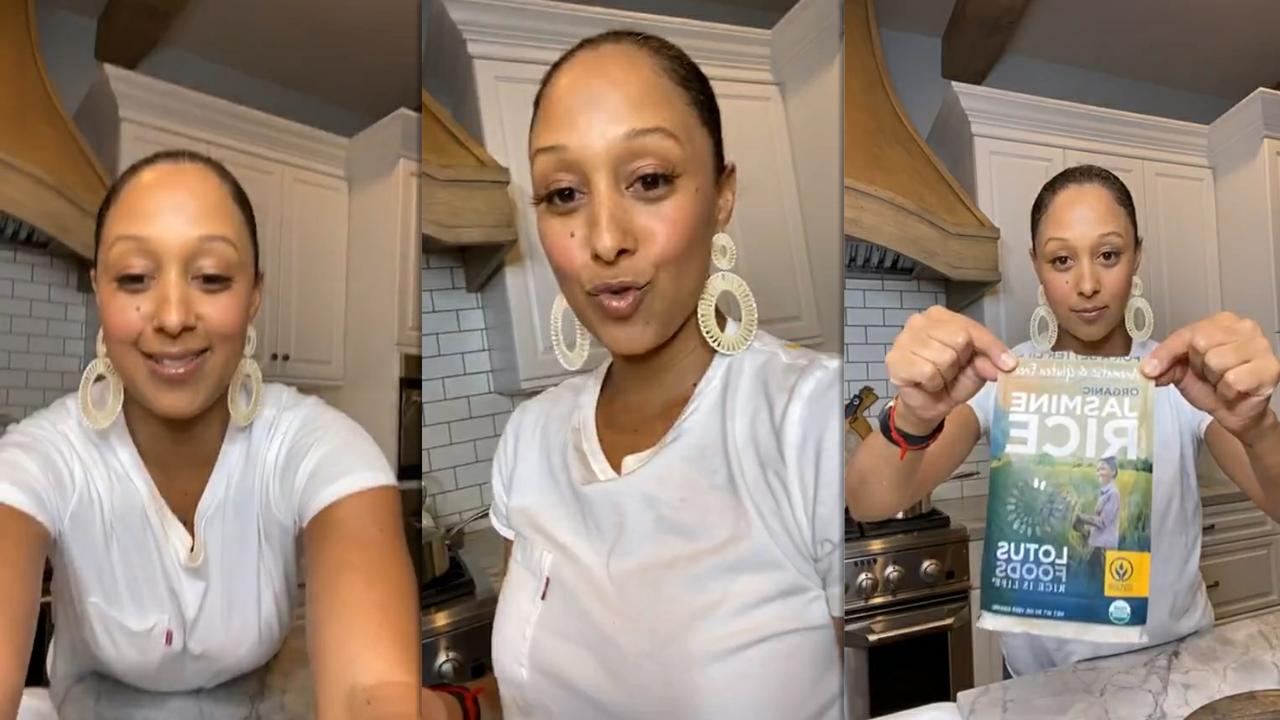 Tamera Mowry's Instagram Live Stream from May 12th 2020.