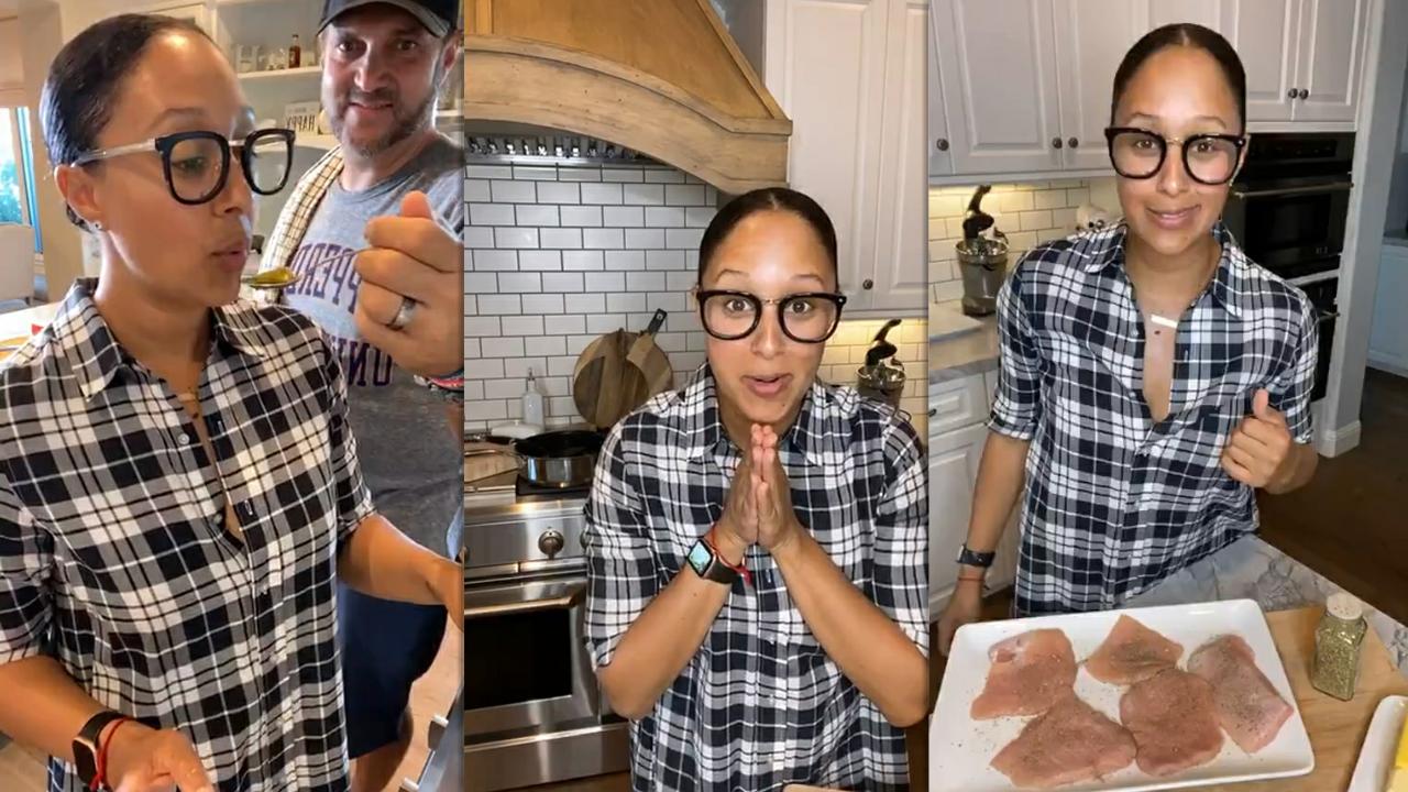 Tamera Mowry's Instagram Live Stream from May 20th 2020.