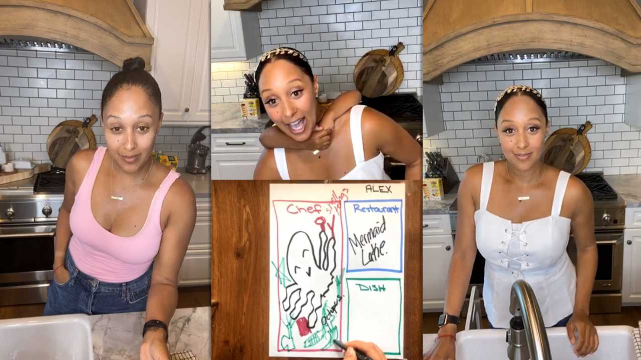 Tamera Mowry's Instagram Live Stream from May 28th 2020.