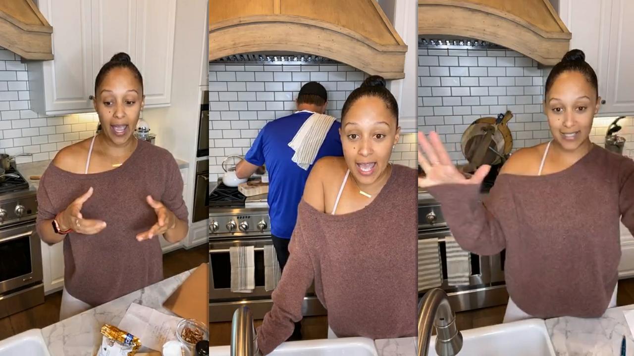 Tamera Mowry's Instagram Live Stream from May 29th 2020.