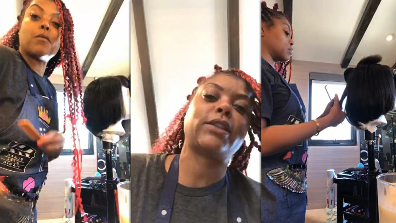 Taraji P. Henson's Instagram Live Stream from May 5th 2020.