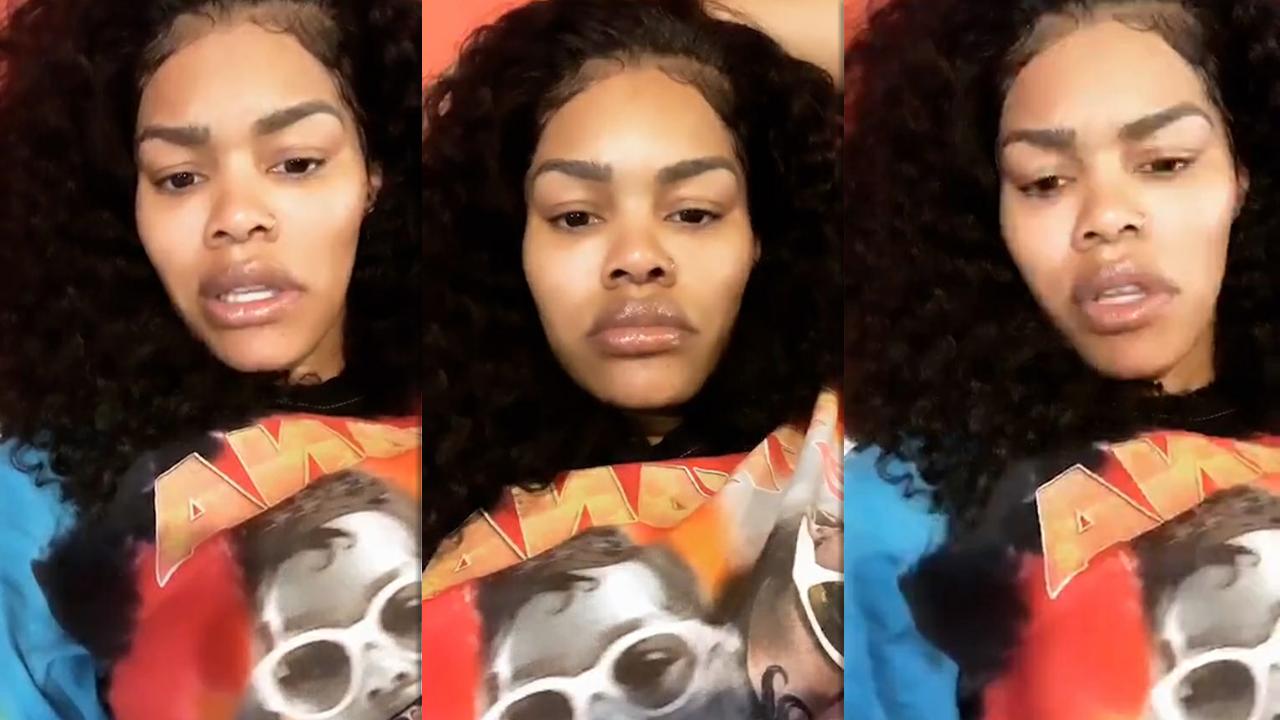 Teyana Taylor's Instagram Live Stream from May 11th 2020.