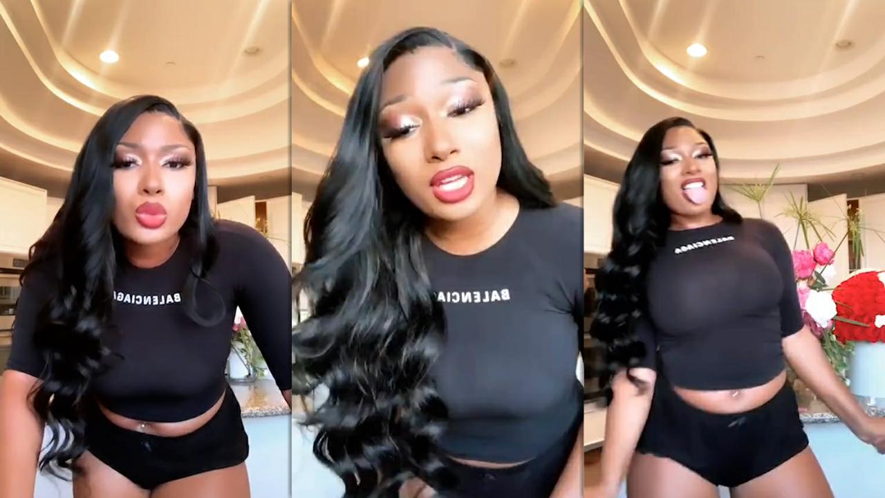 Megan Thee Stallion's Instagram Live Stream from May 26th 2020.