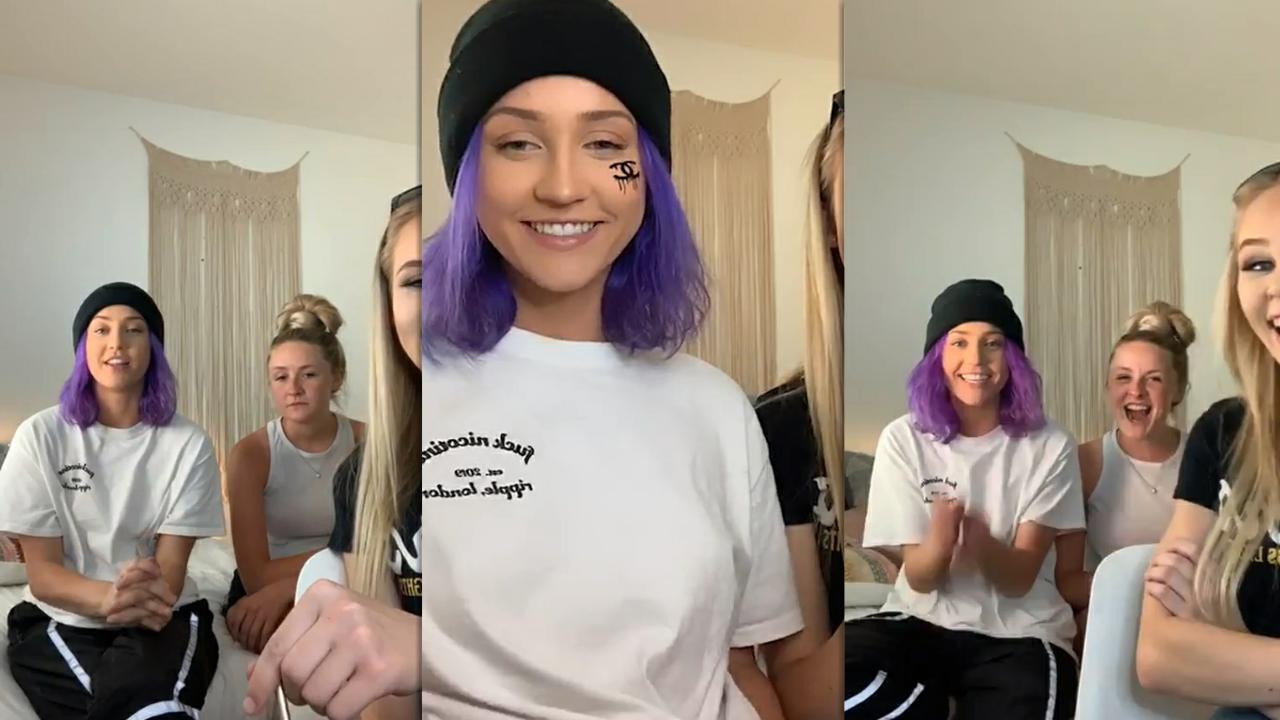 Morgan Justus Instagram Live Stream from May 6th 2020.