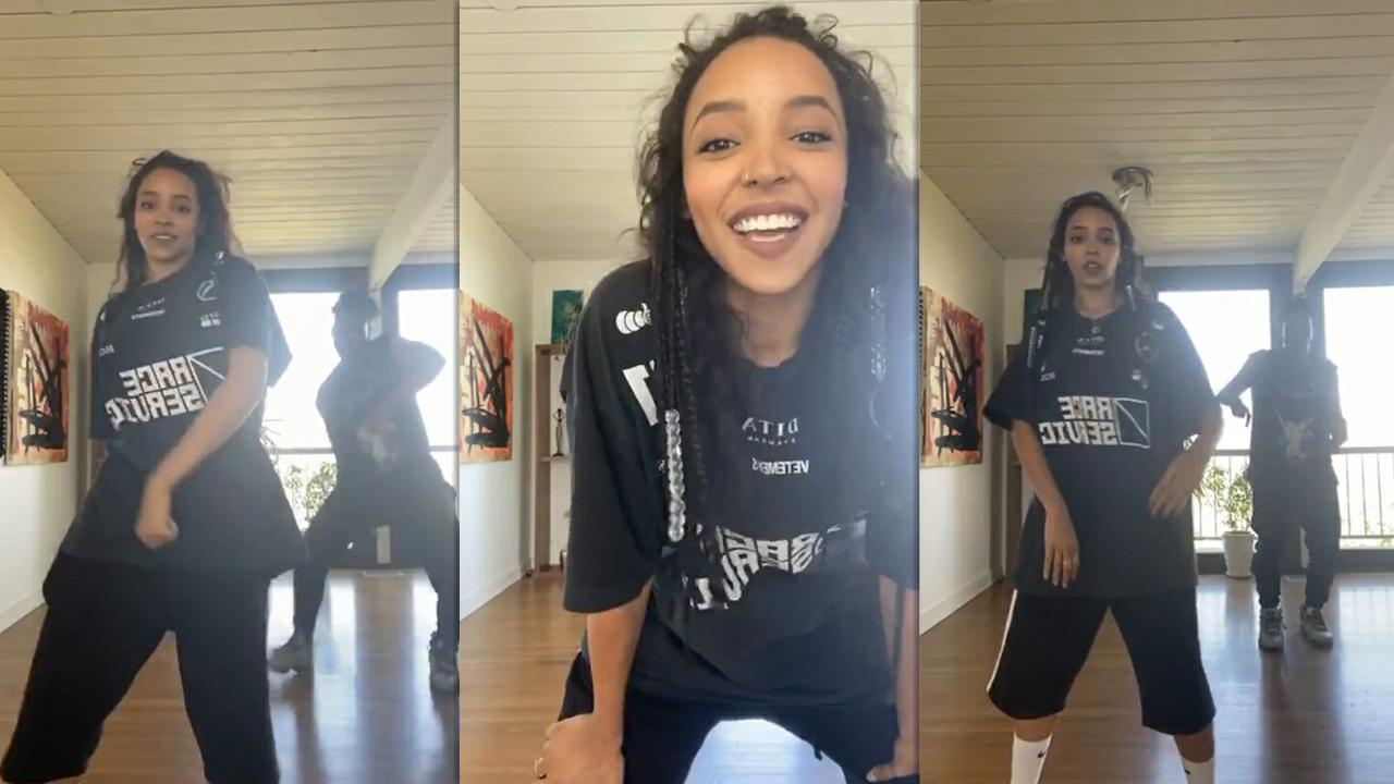 Tinashe's Instagram Live Stream from May 22th 2020.