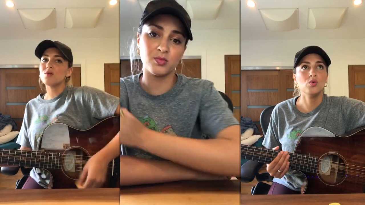 Tori Kelly's Instagram Live Stream from April 30th 2020.