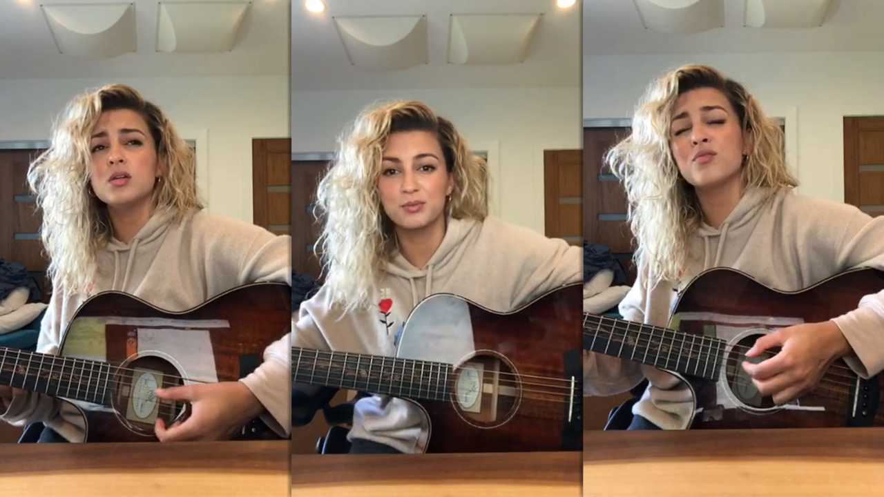 Tori Kelly's Instagram Live Stream from May 3rd 2020.