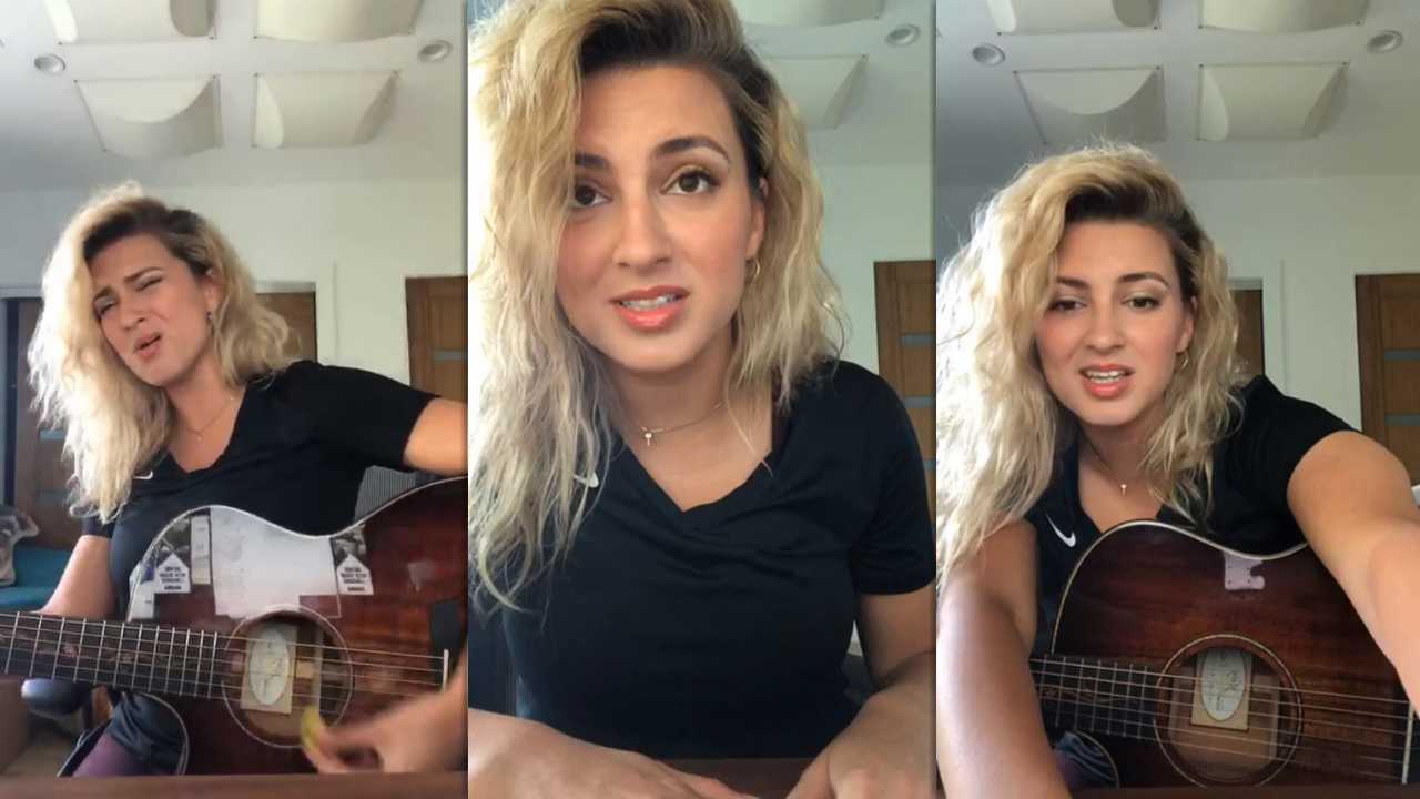 Tori Kelly's Instagram Live Stream from May 7th 2020.