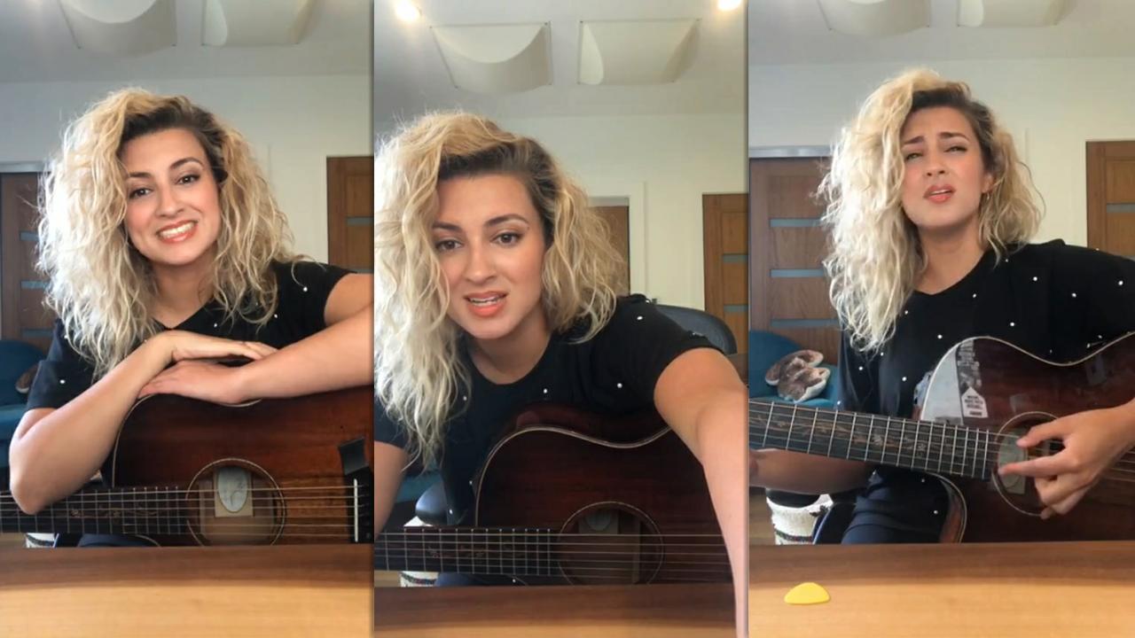 Tori Kelly's Instagram Live Stream from May 8th 2020.