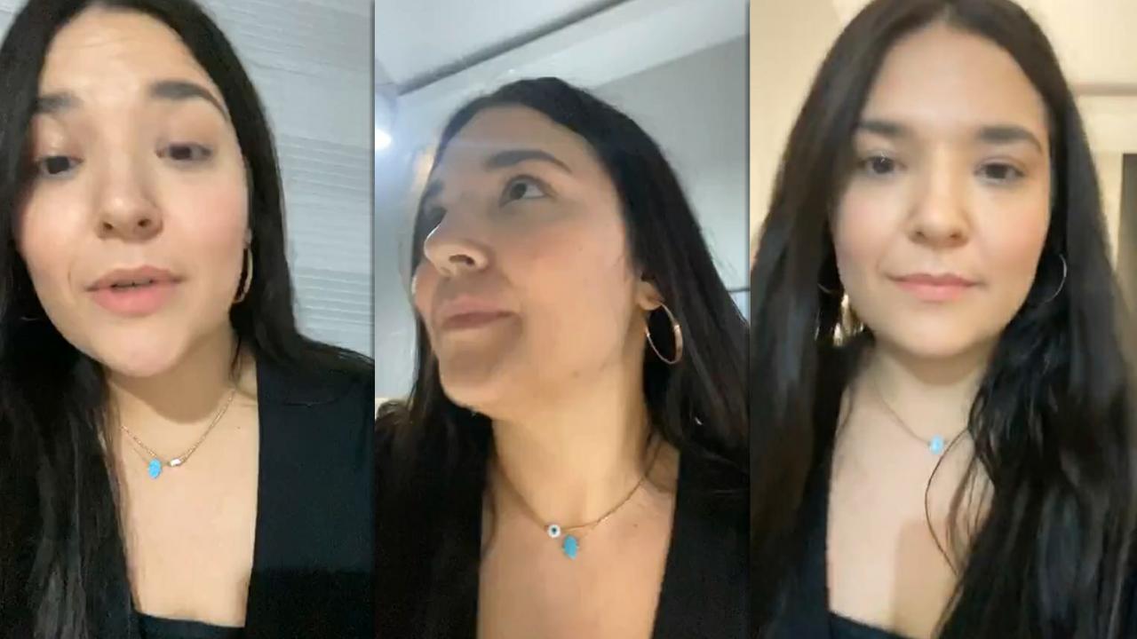 Tuğçe Kandemir's Instagram Live Stream from May 7th 2020.