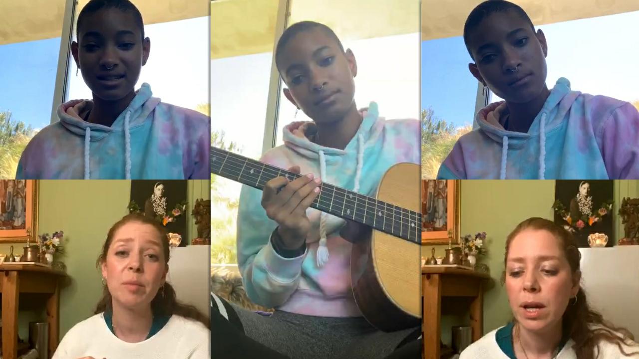 Willow Smith's Instagram Live Stream from May 19th 2020.