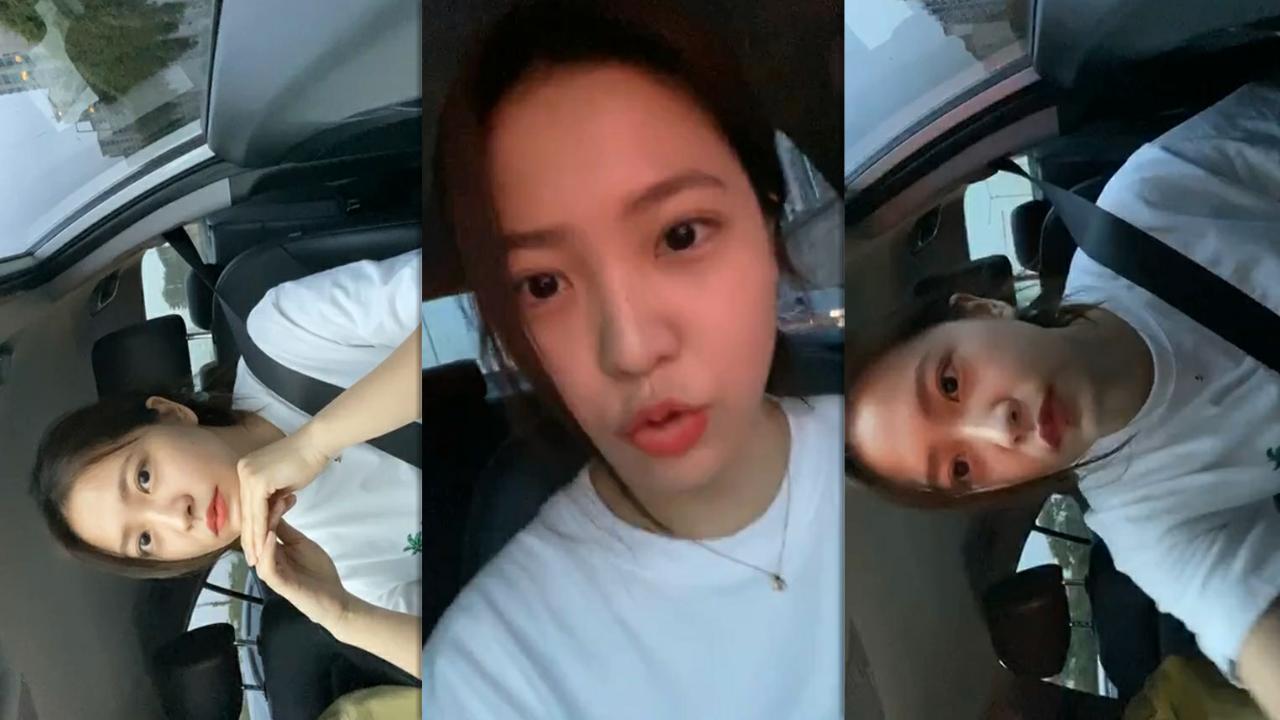 Yeri's Instagram Live Stream from May 14th 2020.