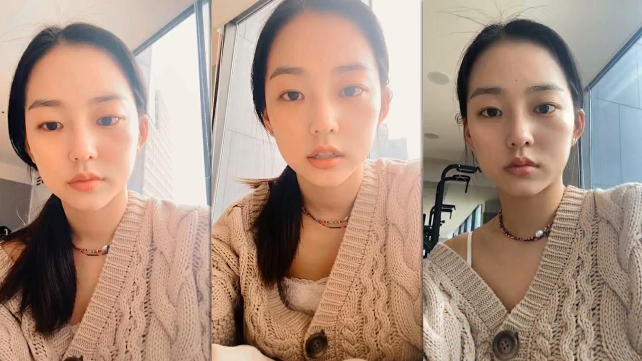 Yeeun's Instagram Live Stream from May 16th 2020.