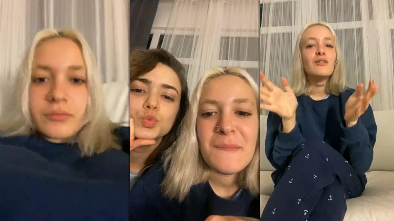 Zeynep Aleyna Şen's Instagram Live Stream from May 16th 2020.