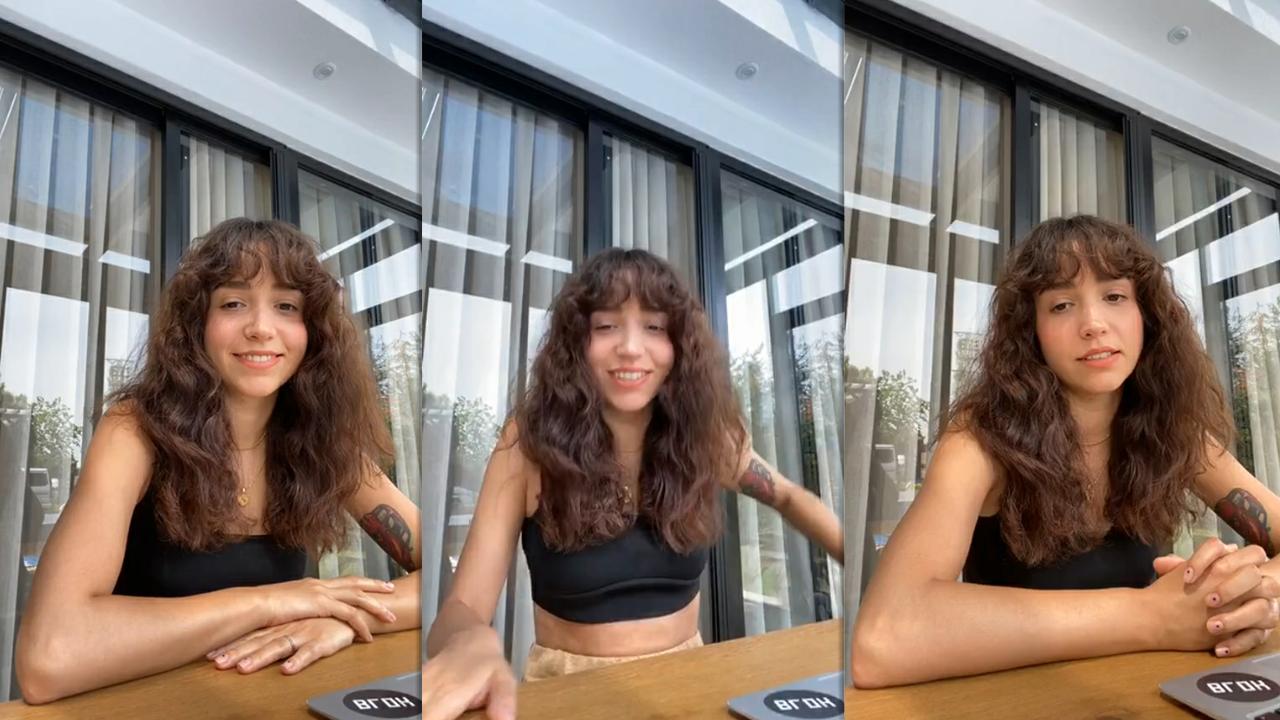 Zeynep Bastık's Instagram Live Stream from May 20th 2020.