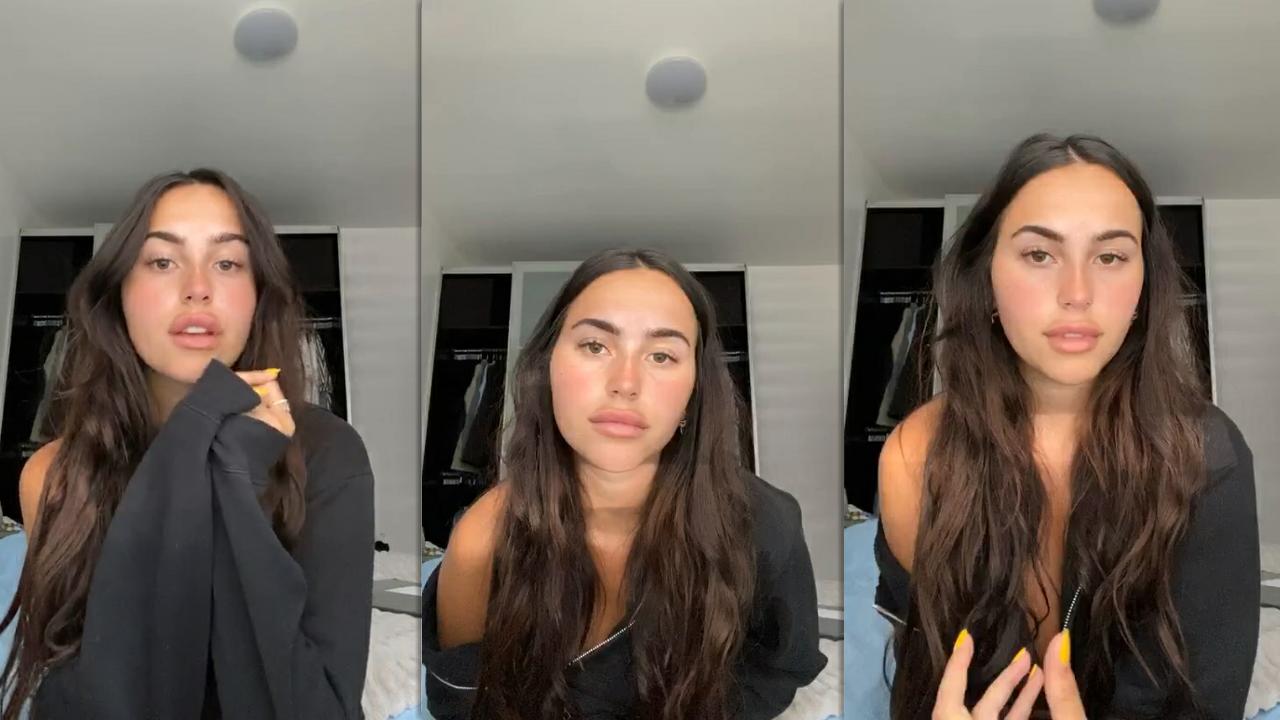 Claudia Tihan's Instagram Live Stream from June 8th 2020.
