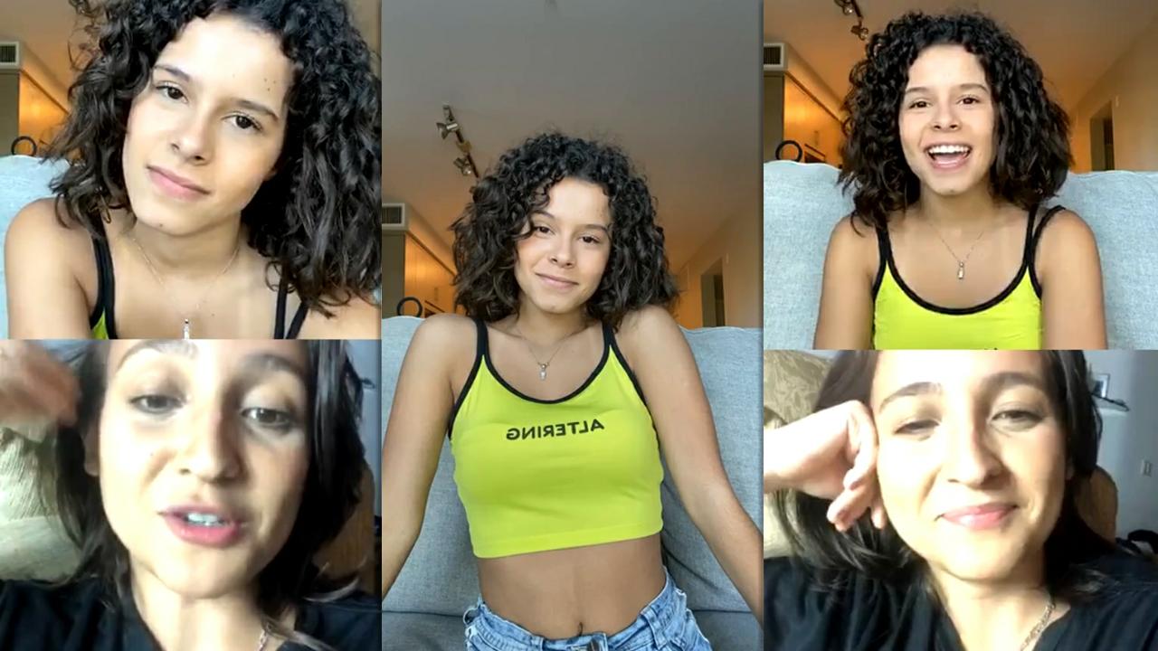 Gabriella Saraivah's Instagram Live Stream from June 3rd 2020.