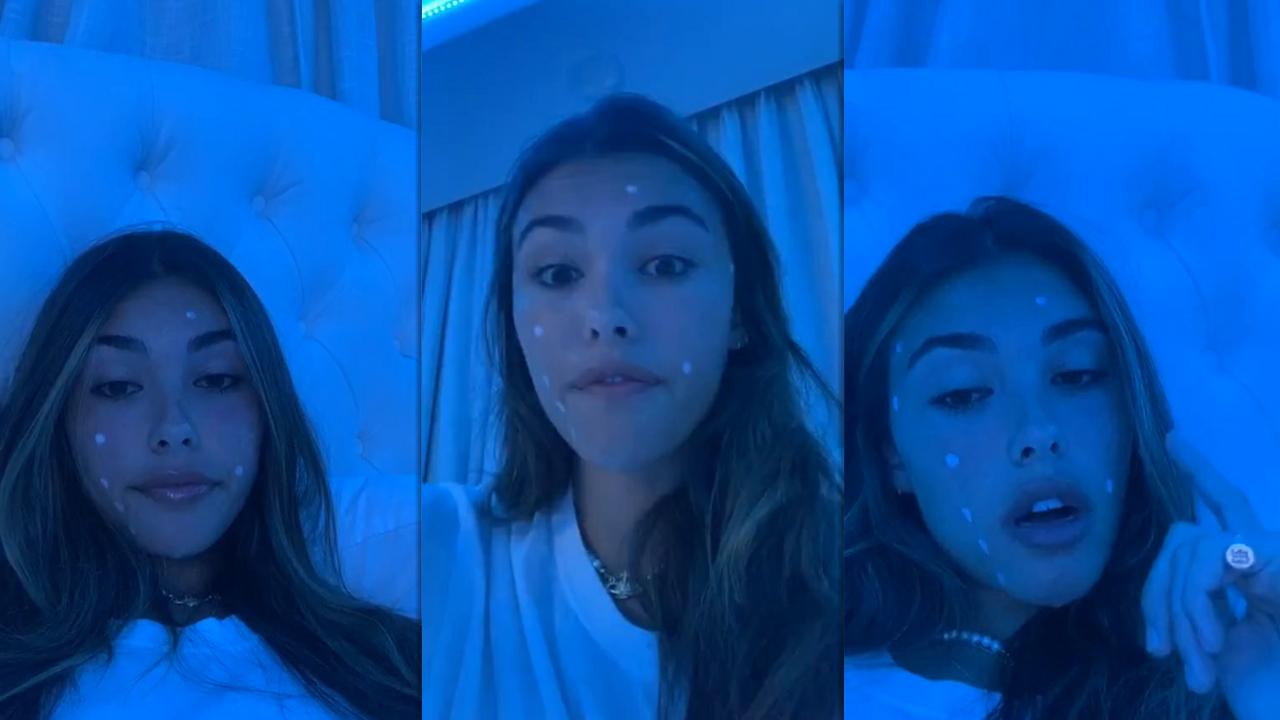Madison Beer's Instagram Live Stream from June 7th 2020.