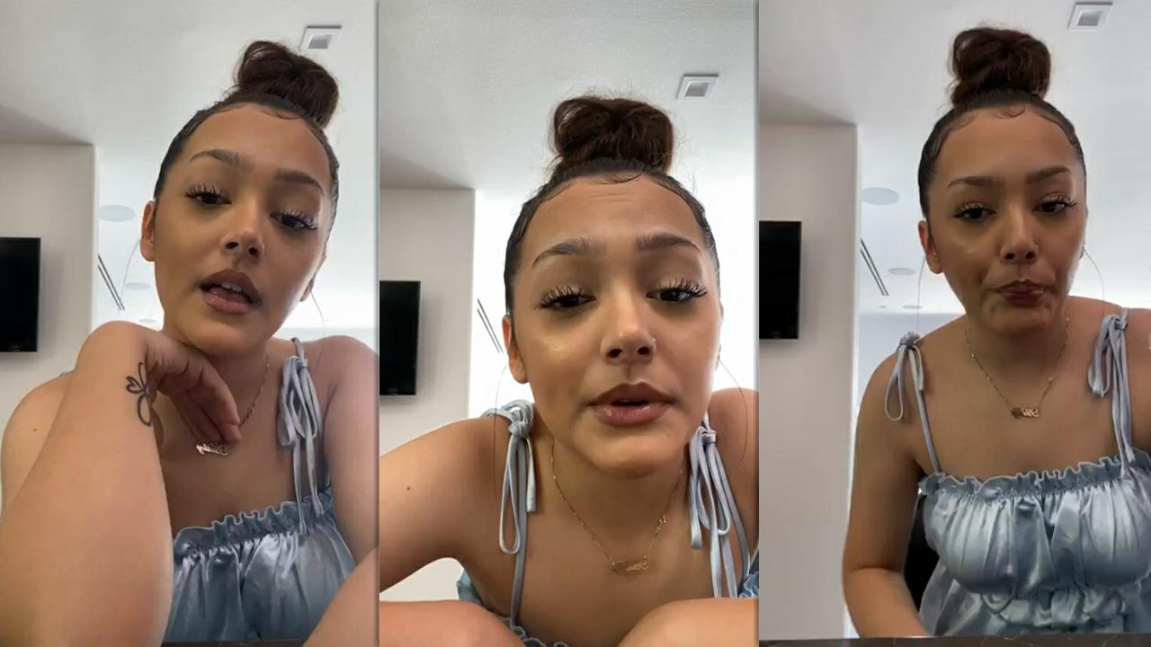 Hailey Orona's Instagram Live Stream from June 3rd 2020.