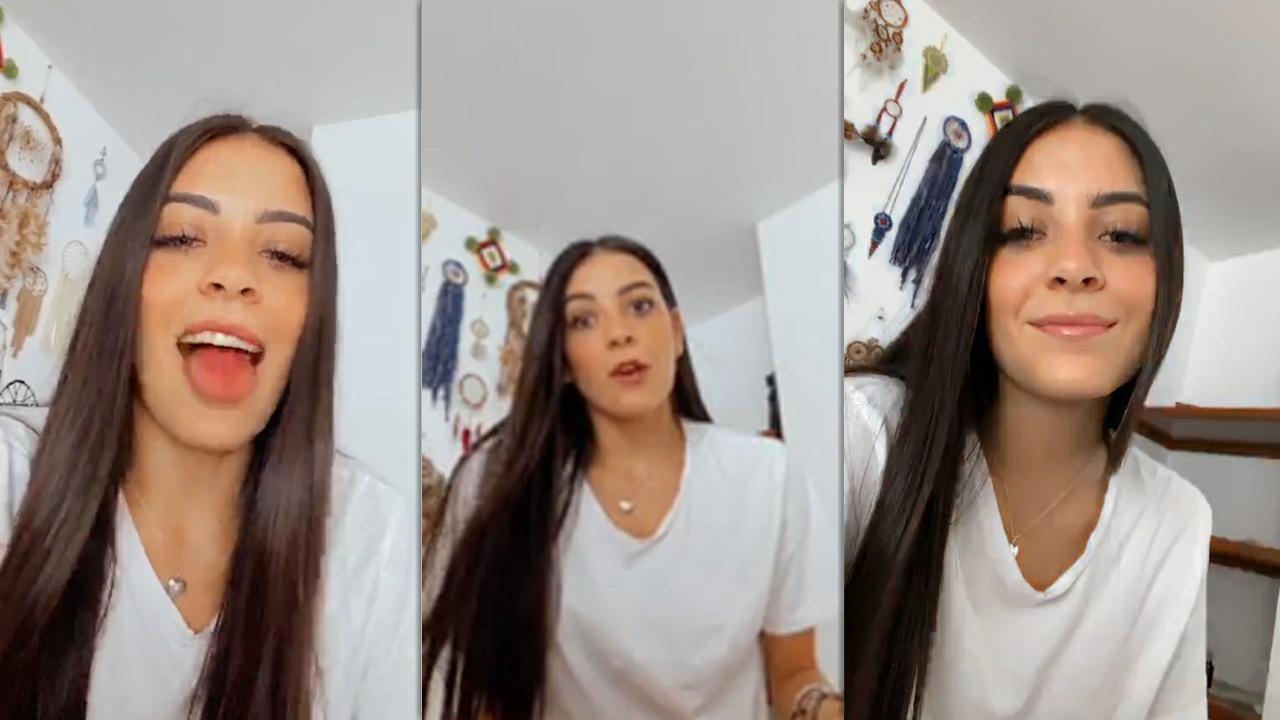 Sabina Hidalgo's Instagram Live Stream from June 10th 2020.