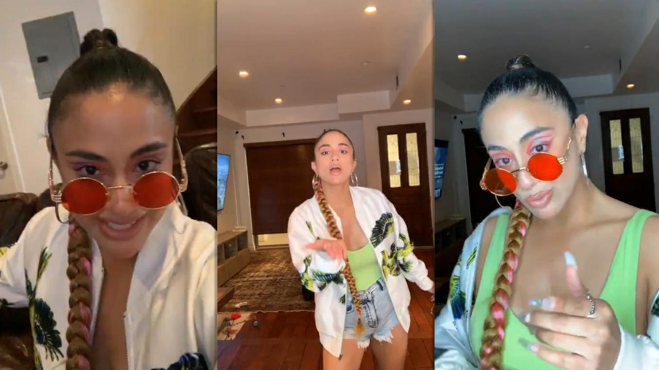 Ally Brooke's Instagram Live Stream July 16th 2020.